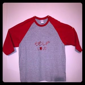 New Self Love Baseball Style T-Shirt